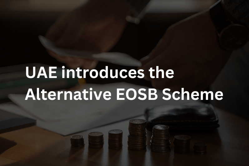 AE introduces the Alternative EOSB Scheme