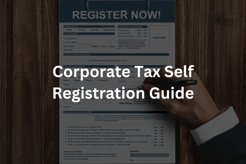 Corporate Tax Self Registration Guide